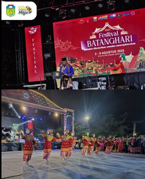 Pemkab Tebo Hadiri Pembukaan Festival Batanghari Tahun 2025